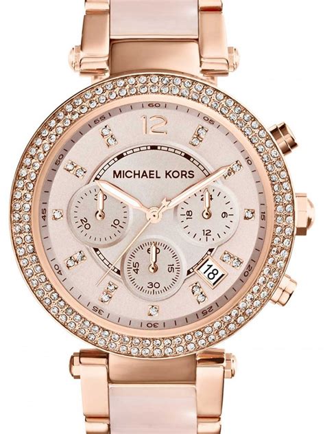 michael kors mk5896 parker chronograph damen 39mm 10atm|michael kors chronograph.